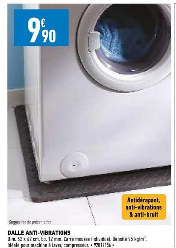 dalle anti-vibrations