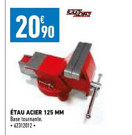 étau acier 125 mm go-on!