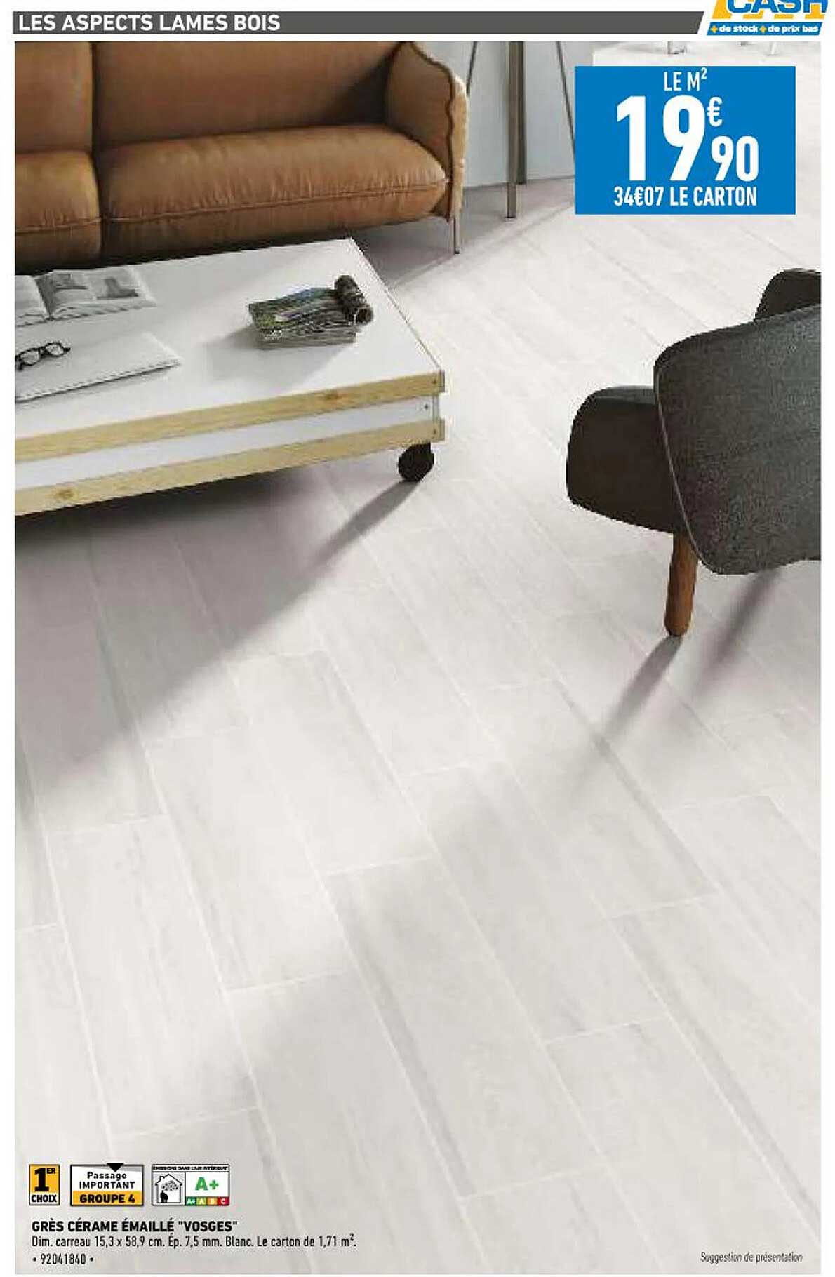 grès cérame émaillé "vosges"