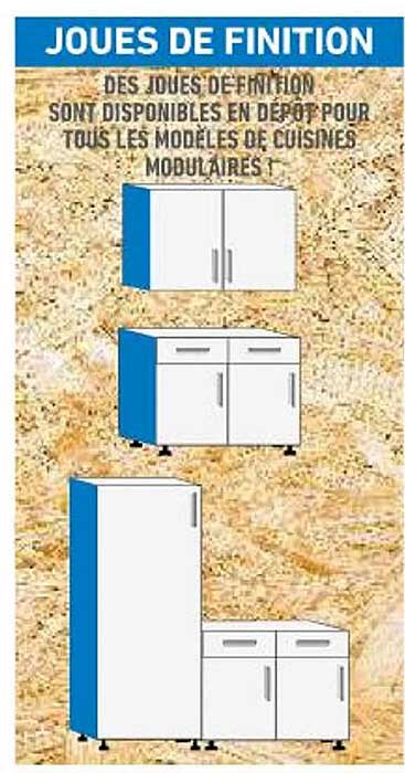 joues de finition