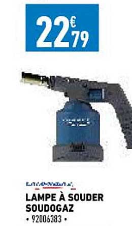 lampe à souder soudogaz campingaz