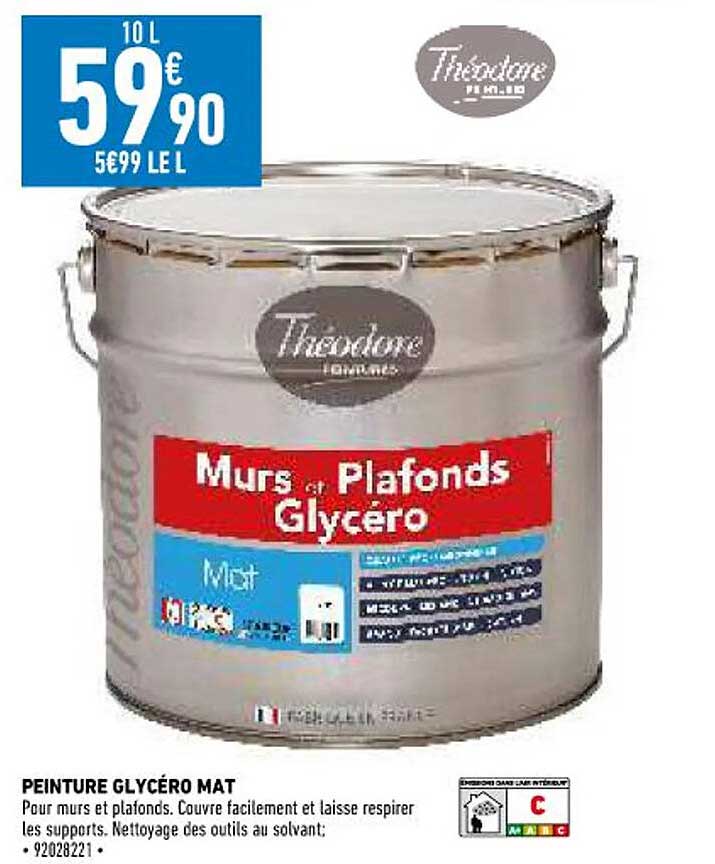 peinture glycéro mat théodore