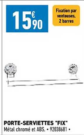porte-serviettes "fix"