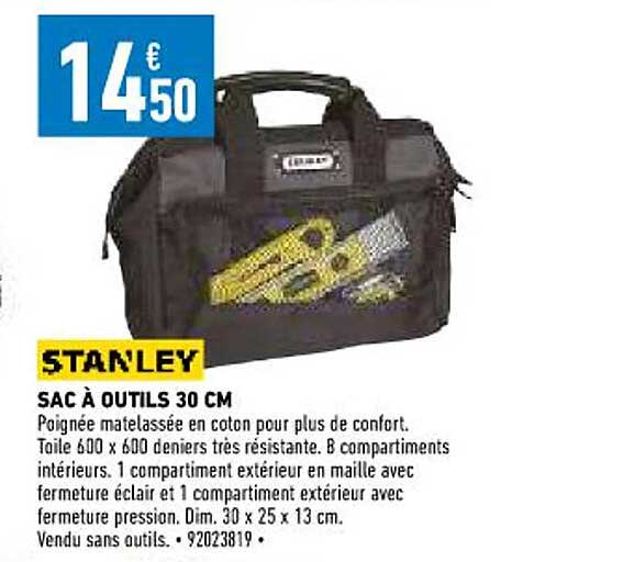 Sac à Outils 30 Cm Stanley