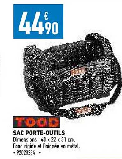 sac porte-outils tood