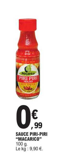 sauce piri-piri "macarico"