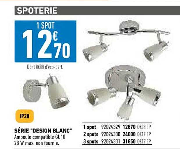 Série "design Blanc"