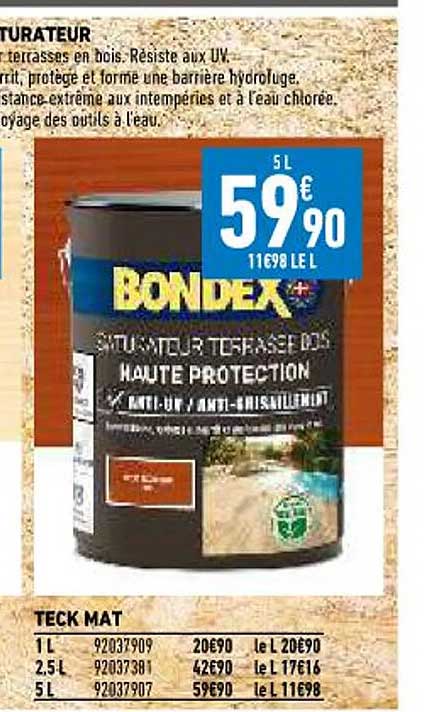 teck mat bondex