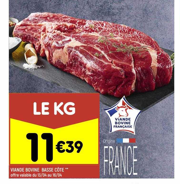Viande Bovine Basse Côte**