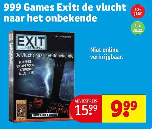 999 games exit: de vlucht naar het onbekende