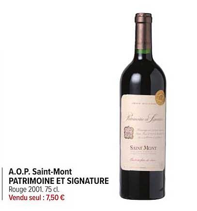 a.o.p. saint-mont patrimoine et signature