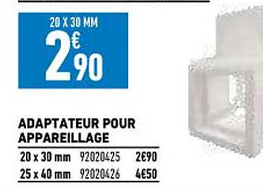 adaptateur pour appareillage