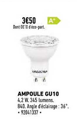 ampoule gu10