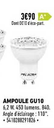 ampoule gu10