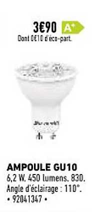 ampoule gu10