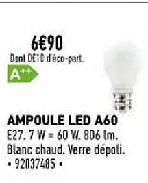 ampoule led A60