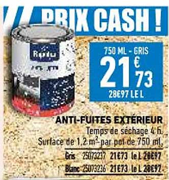 anti-fuites extérieur