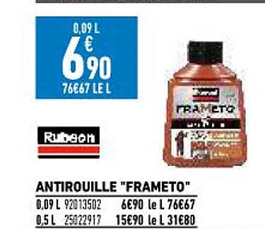 antirouille "frameto" rubson