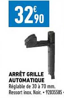 arrêt grille automatique