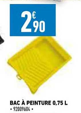 bac à peinture 0,75l