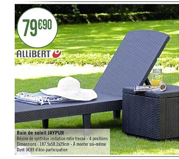 bain de soleil jaypur  allibert