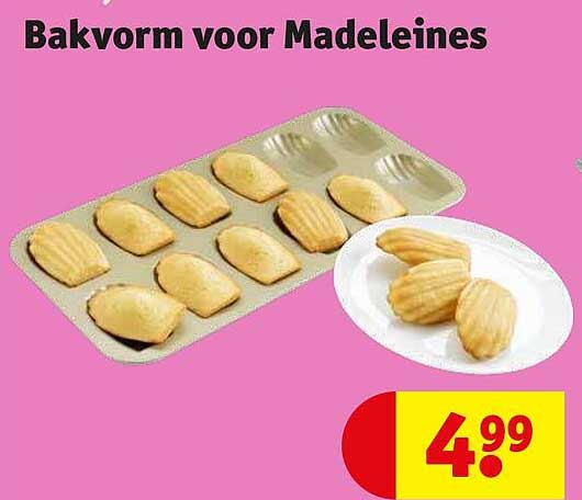 Bakvorm Voor Madeleines
