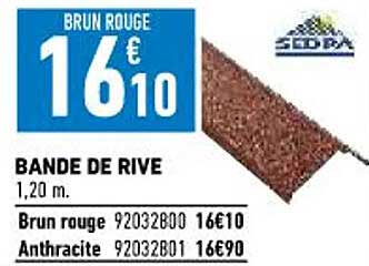 bande de rive sedpa