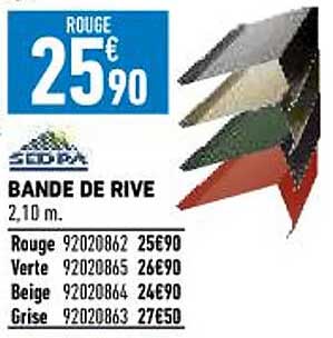 bande de rive sedpa