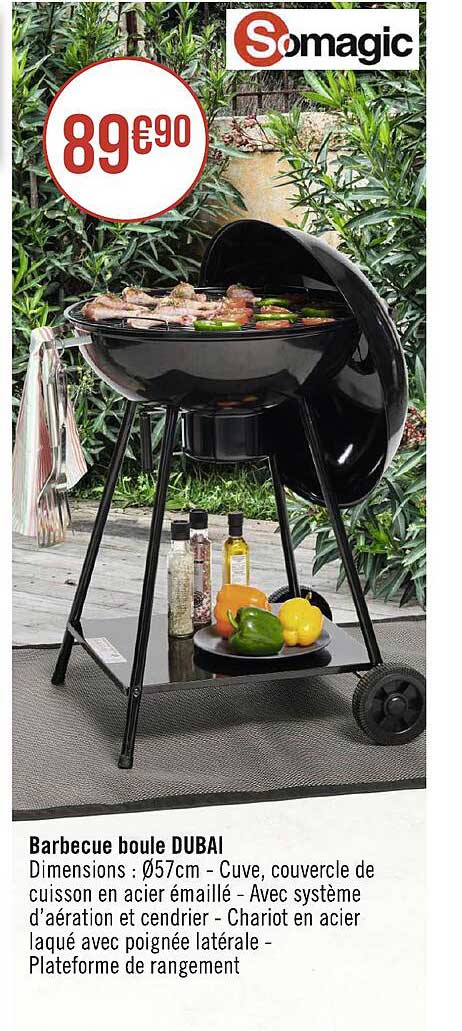 Barbecue Boule Dubai Somagic