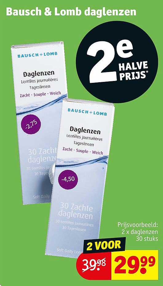 bausch & lomb daglenzen