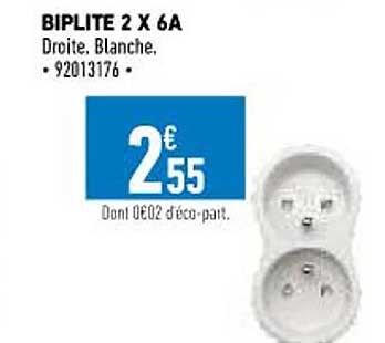 biplite 2 x 16A