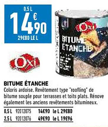 bitume étanche oxi