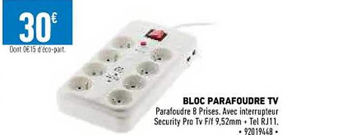 Bloc Parafoudre Tv