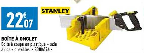 boîte à onglet staley