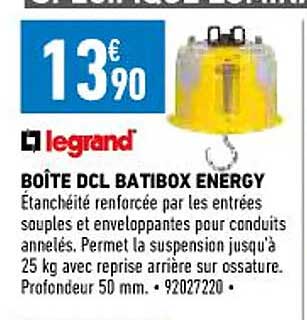 boîte dcl batibox energy legrand
