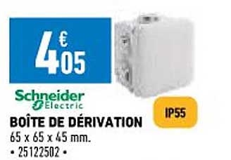 boîte de dérivation schneider electric