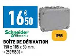 boîte de dérivation schneider electric