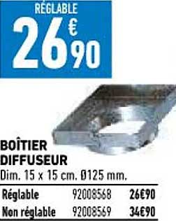 boîtier diffuseur