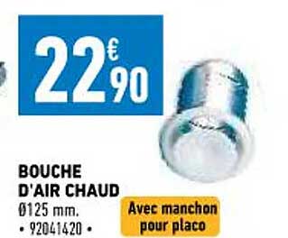 bouche d'air chaud