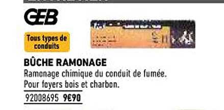 bûche ramonage geb