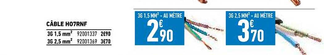 câble h07rnf