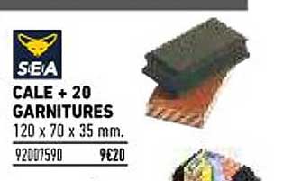 cale + 20 garnitures sea