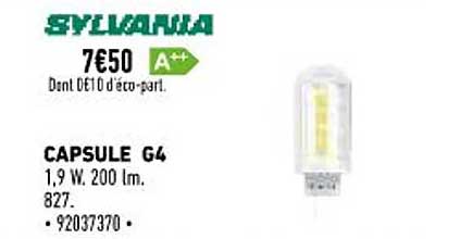 Capsule G4 Sylvania