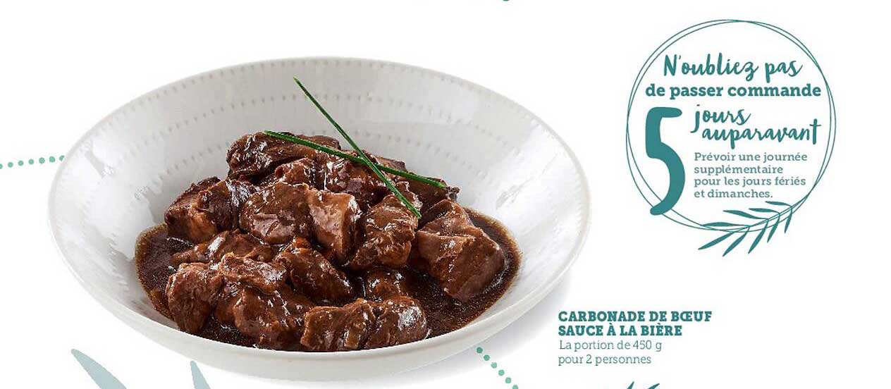 carbonade de bœuf sauce à la bière