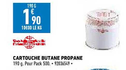 cartouche butane propane