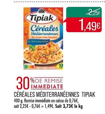 Céréales Méditerranéennes Tipiak