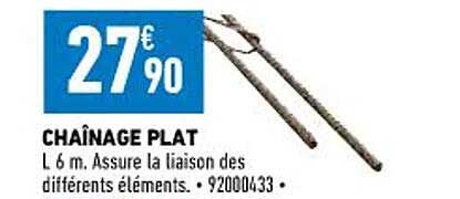 chaînage plat