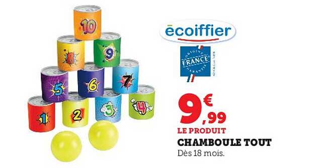 chamboule tout ecoiffier
