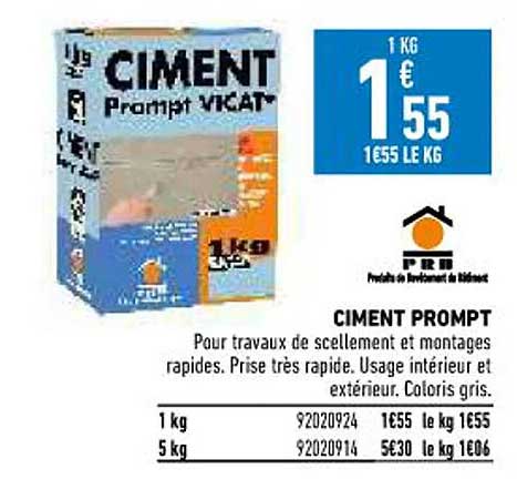 ciment prompt
