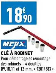 clé à robinet mejix